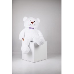 Плюшевый медведь UToys Джеральд 165 см белый