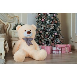 Плюшевый мишка UToys Джеральд 165 см кремовый