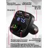 FM-модулятор трансмиттер с Bluetooth X8 и быстрой зарядкой Черный FM-модулятор трансмиттер с Bluetooth X8 и быстрой зарядкой Черный
